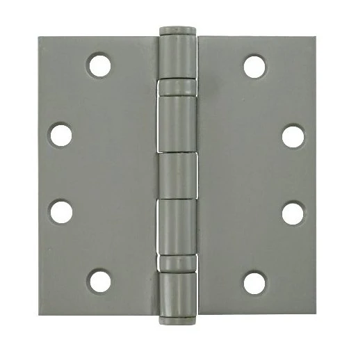 4-1/2" Prime Coated Ball Bearing Butt Hinges - Sold By The Box 1-1/2 Pairs (3 Pieces)