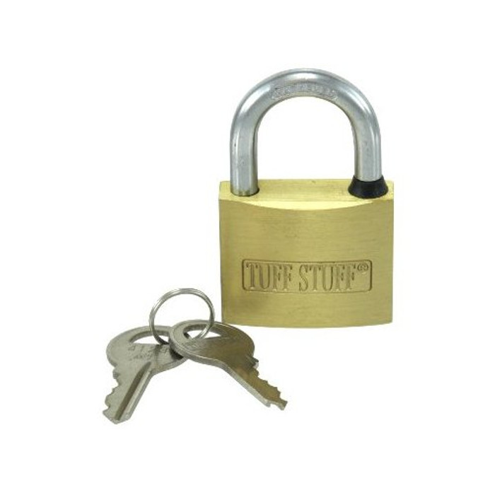 1-1/2" Brass Padlock Keyed Alike