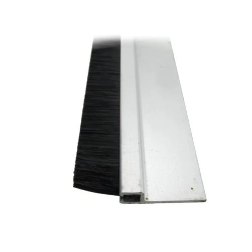 48" Aluminum Brush Door Sweep