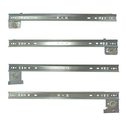20" Side Mount Drawer Slides (75 lb. Capacity)