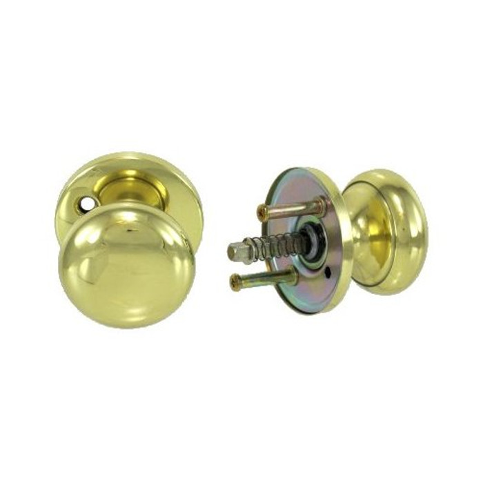 Solid Brass Knob & Rose Assembly Kit