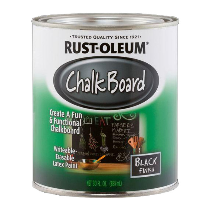 30 oz. Black Latex Chalkboard Paint