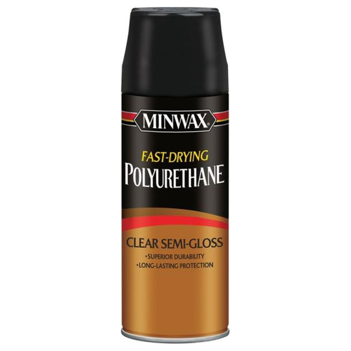 Minwax 11.5 oz. Fast-Drying Clear Semi-Gloss Polyurethane Spray