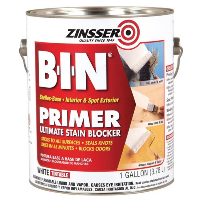 Gallon B-I-N White Shellac Base Primer And Sealer