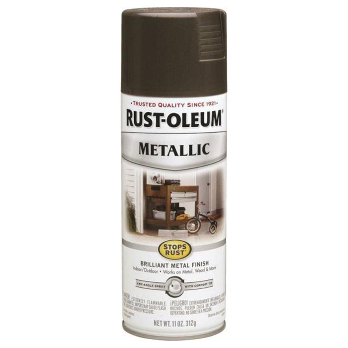 11 oz. Metallic Dark Bronze Spray Paint