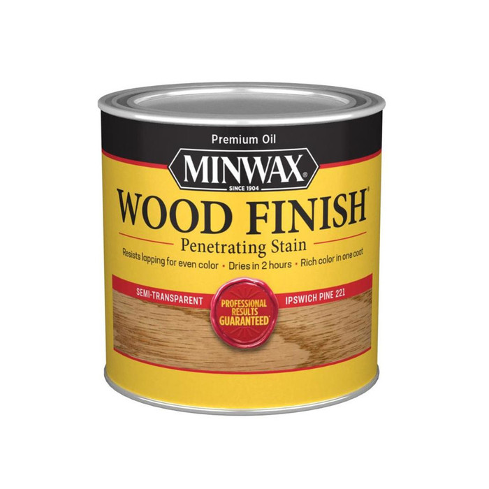 Minwax Wood Finish Half Pint Ipswich Pine Penetrating Stain