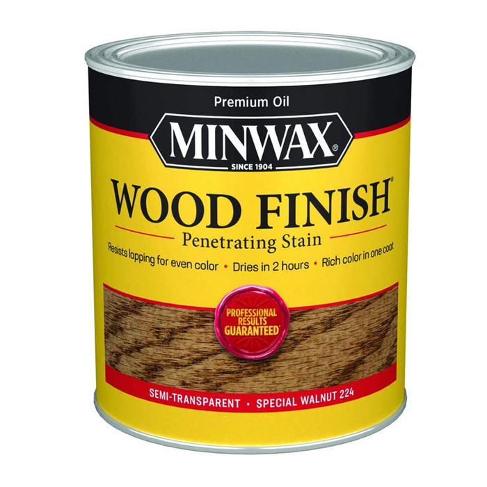 Minwax Wood Finish Quart Special Walnut Penetrating Stain