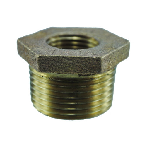 1" X 1/2" Brass Pipe Bushing