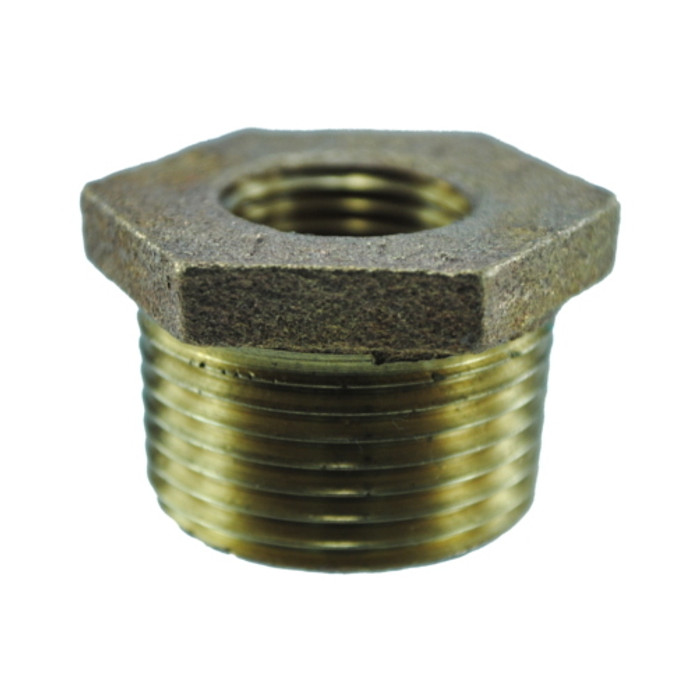 1/2" X 1/4" Brass Pipe Bushing