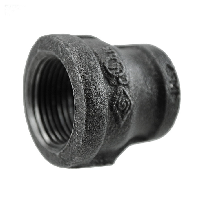 1/2" Black Pipe Reducing Coupling