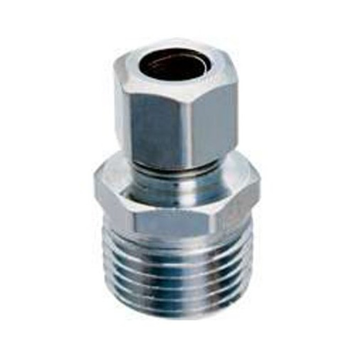 1/2" Male Chrome Plated Flexible Connector
