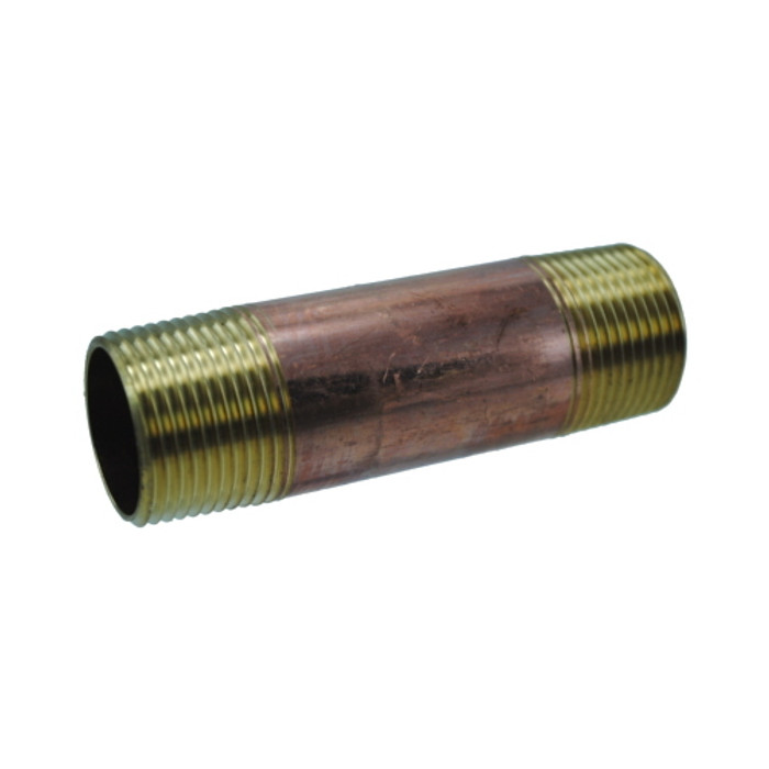 1/4" X 4" Brass Pipe Nipple