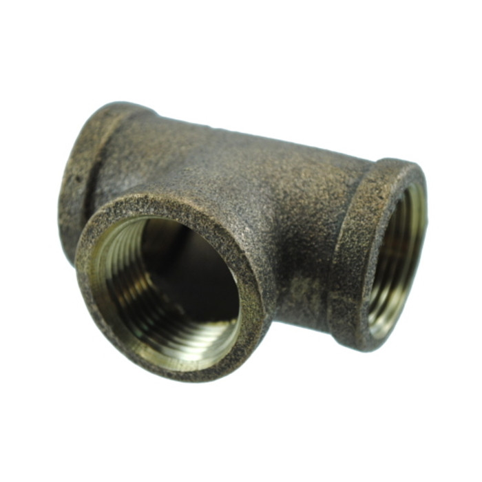 1/4" Brass Pipe Tee