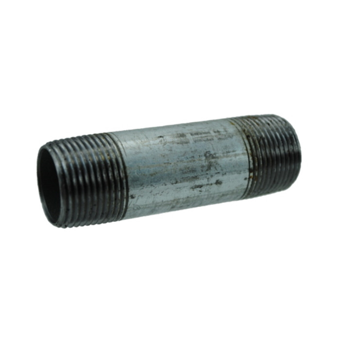 2" X 4" Galvanized Pipe Nipple