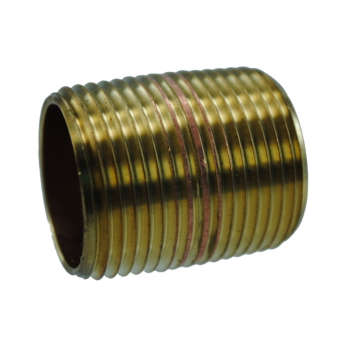 3/4" X Close Brass Pipe Nipple