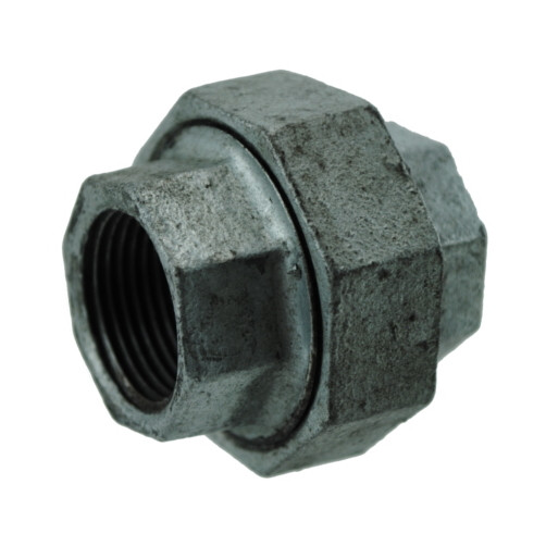 3/4" Galvanized Pipe Union