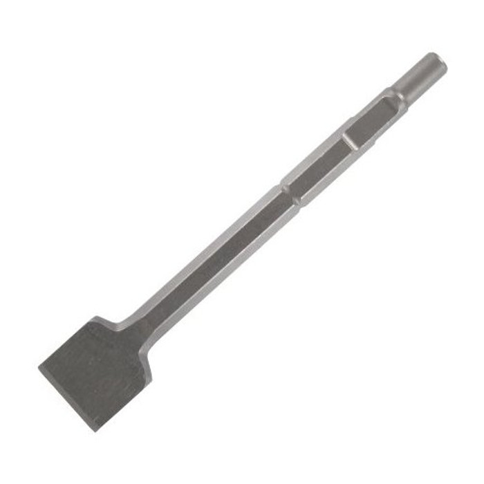 2" X 12" Scraping Chisel - Round/Hex Drive
