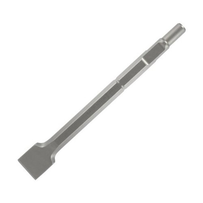 1-1/2" X 12" Scaling Chisel - Round/Hex Drive
