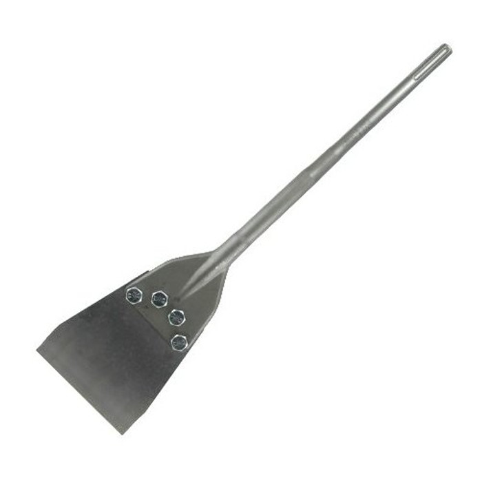 6" X 25" Floor Tile Scraper Blade - SDS-MAX Drive