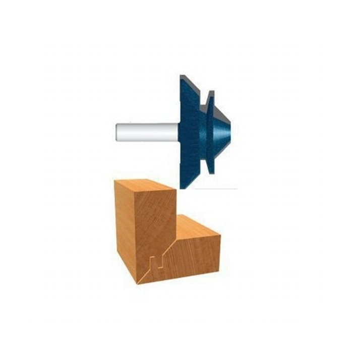 2-5/8" X 1-3/16" Carbide Tipped Lock Miter Joint Bit (1/2" Shank)