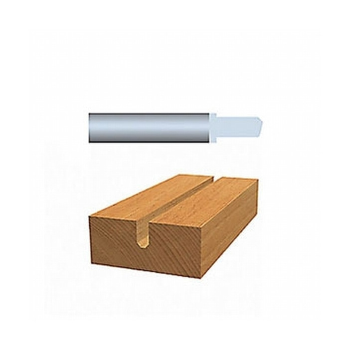 1/4" X 25/64" Solid Carbide Veining Bit (1/4" Shank)