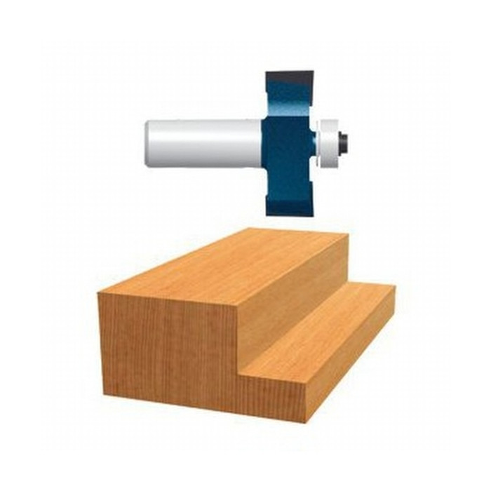 3/8" X 1/2" Carbide Tipped Rabbeting Bit (1/2" Shank)