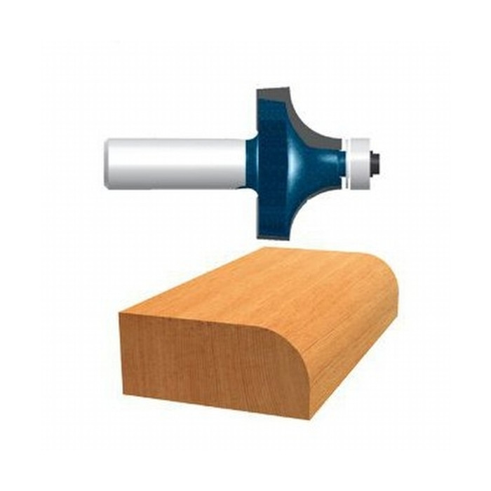 5/8" Radius X 7/8" Carbide Tipped Round-Over Bit (1/2" Shank)