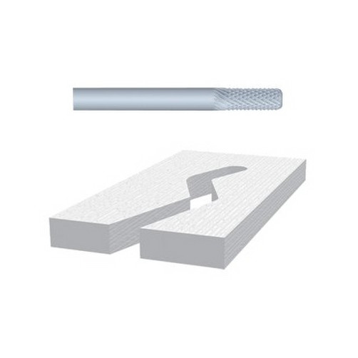 1/4" X 3/4" Solid Carbide Fiberglass Cutting Burr Bit (1/4" Shank)