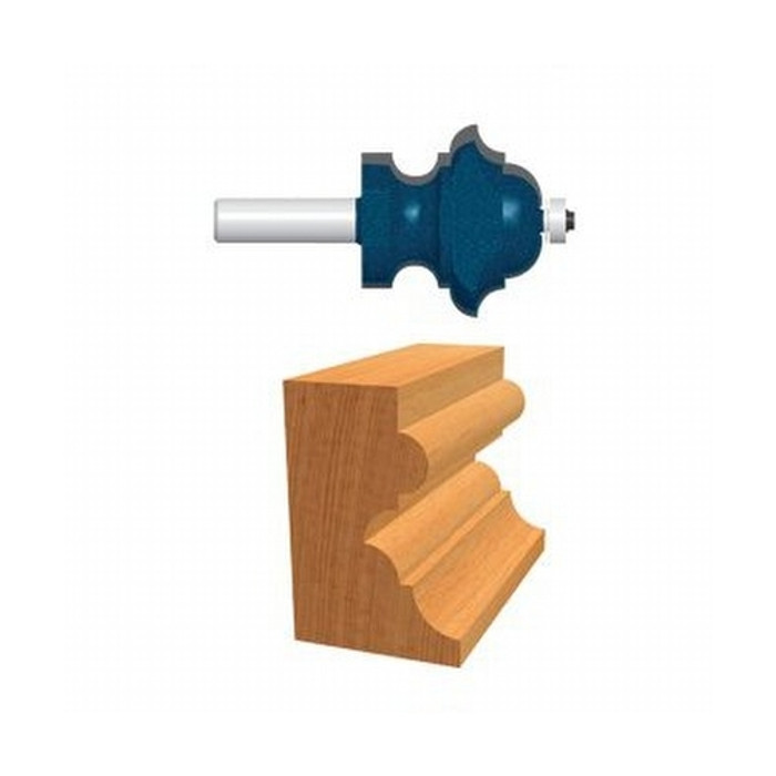 2-1/4" X 1-7/8" Carbide Tipped Multi-Form Bit (1/2" Shank)