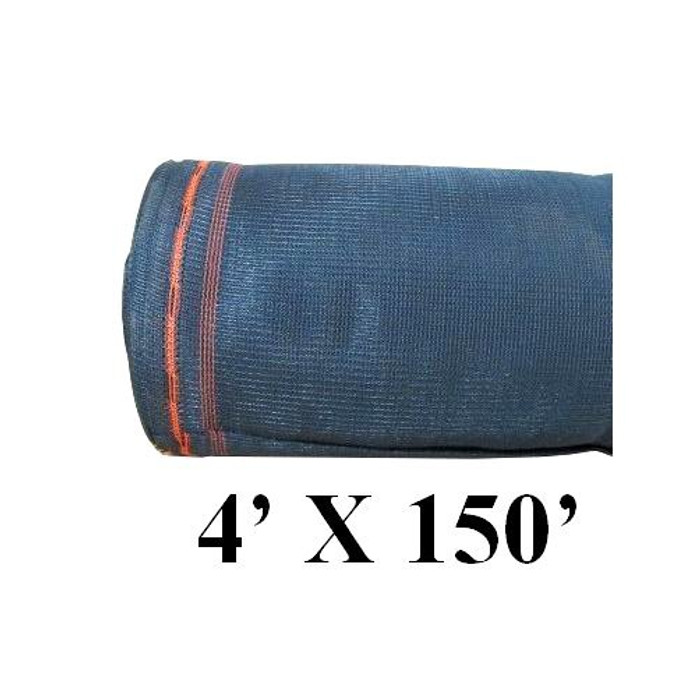 4' X 150' Fire Retardant Black Safety Debris Netting