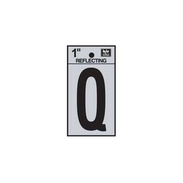 1" Reflective Letter "Q"