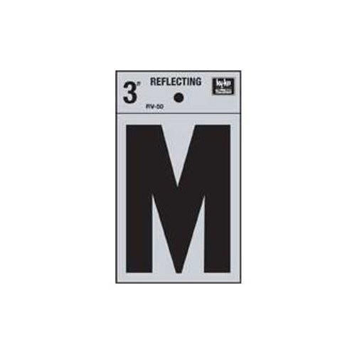 3" Reflective Letter "M"