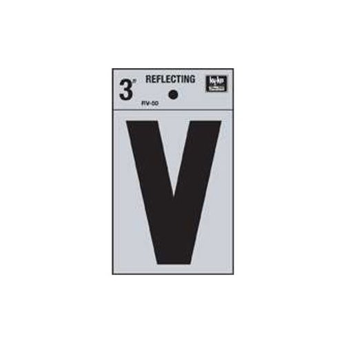 3" Reflective Letter "V"