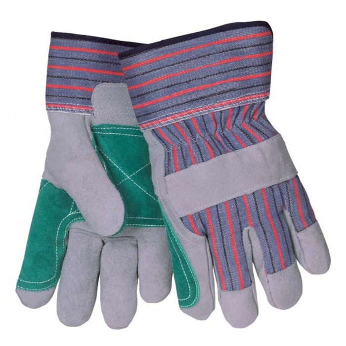 Extra Padded Leather Palm Cuffed Gloves