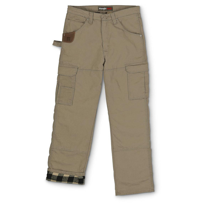 44 Waist X 30 Length Riggs Workwear Flannel Lined Ripstop Ranger Pants