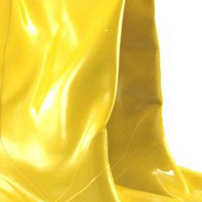 (Size 12) Yellow Waterproof Rubber Slush Boots (Over The Shoe) - (Available For Local Pick Up Only)