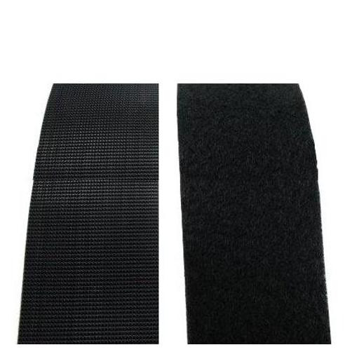 2" Black Industrial Strength Adhesive Back Velcro (Per ft.)