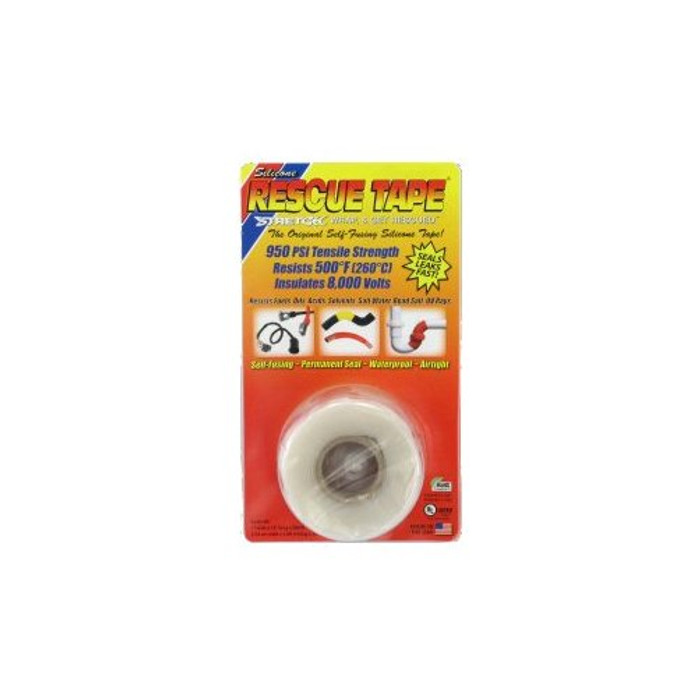 1" X 12' Clear Self-Fusing Silicone Tape