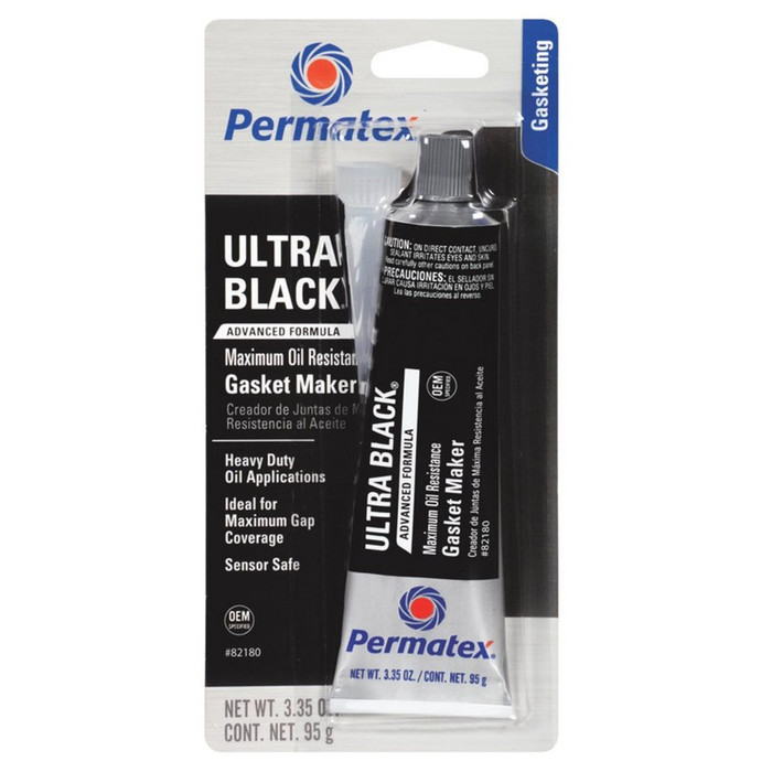 3.35 oz. Ultra Black Maximum Oil Resistance RTV Silicone Gasket Maker