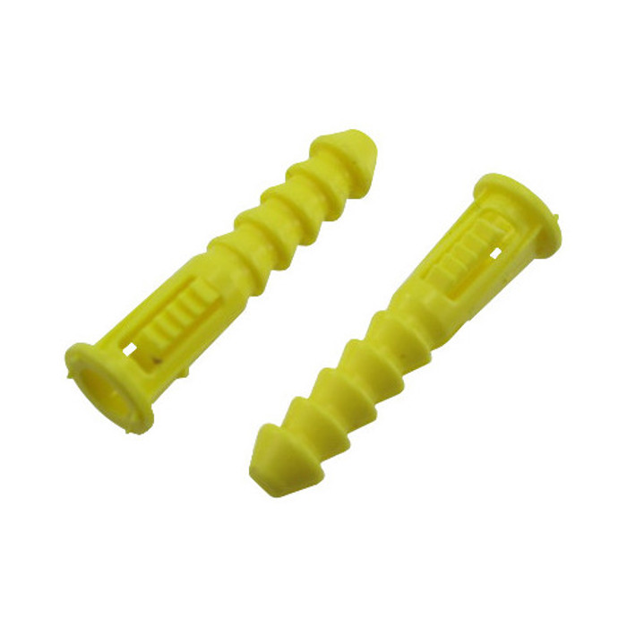5/16" X 1-1/2" Ribbed Plastic Anchors (Box of 100)