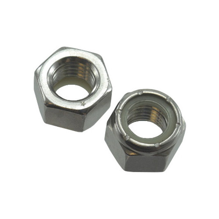 4/40 Stainless Steel Elastic Stop Nuts (Box of 100)