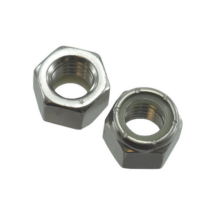 5/40 Stainless Steel Elastic Stop Nuts (Pack of 12)
