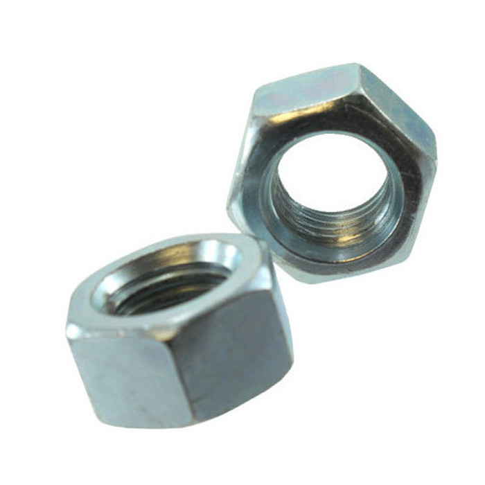 12 mm X 1.25-Pitch Extra Fine Zinc Plated Metric Hex Nut (Quantity of 1)