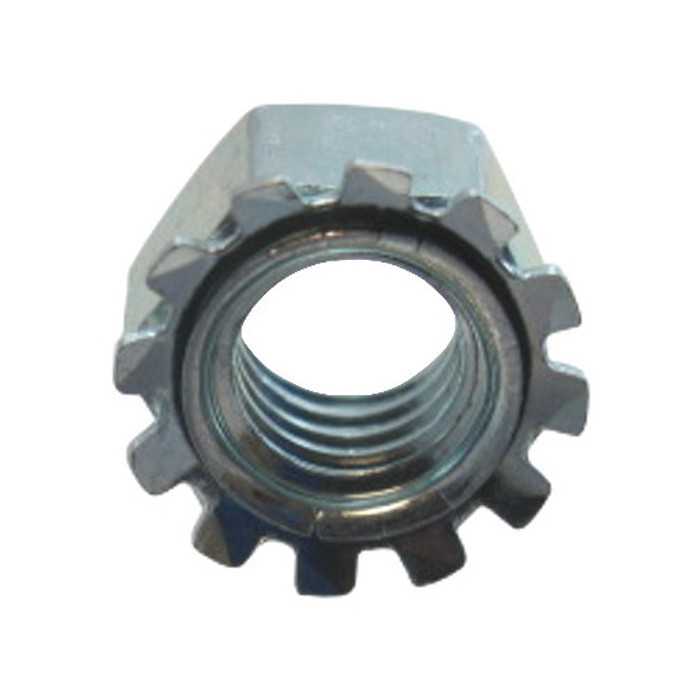8/32 Zinc Plated Kep Lock Nuts (Pack of 12)