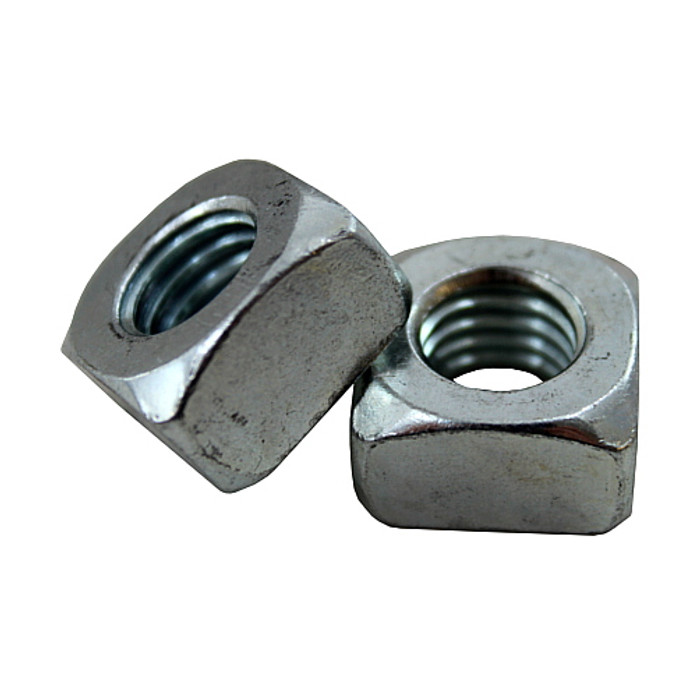 1/4"-20 Zinc Plated Square Nuts (Box of 100)