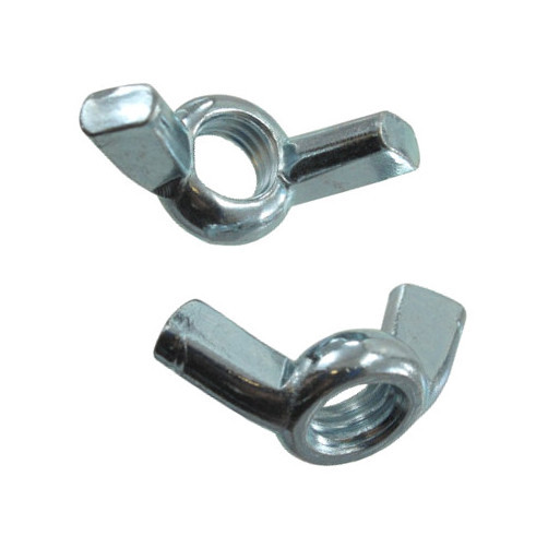 1/4"-20 Zinc Plated Cold Forged Wing Nuts (Box of 100)