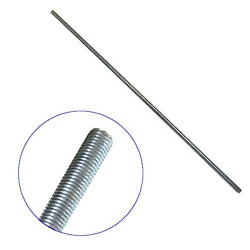 1"-8 X 6' Zinc Plated Threaded Rod