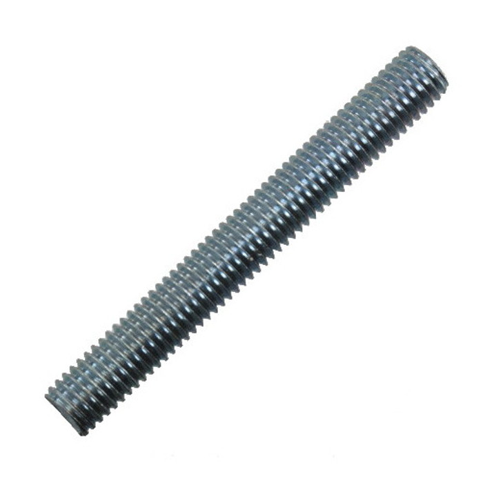 1/2"-13 X 2" Zinc Plated Threaded Rod Stud