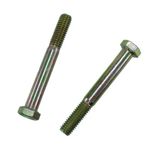 9/16"-12 X 1-1/2" Zinc Yellow-Chromate Grade 8 Hex Head Bolt (Quantity of 1)