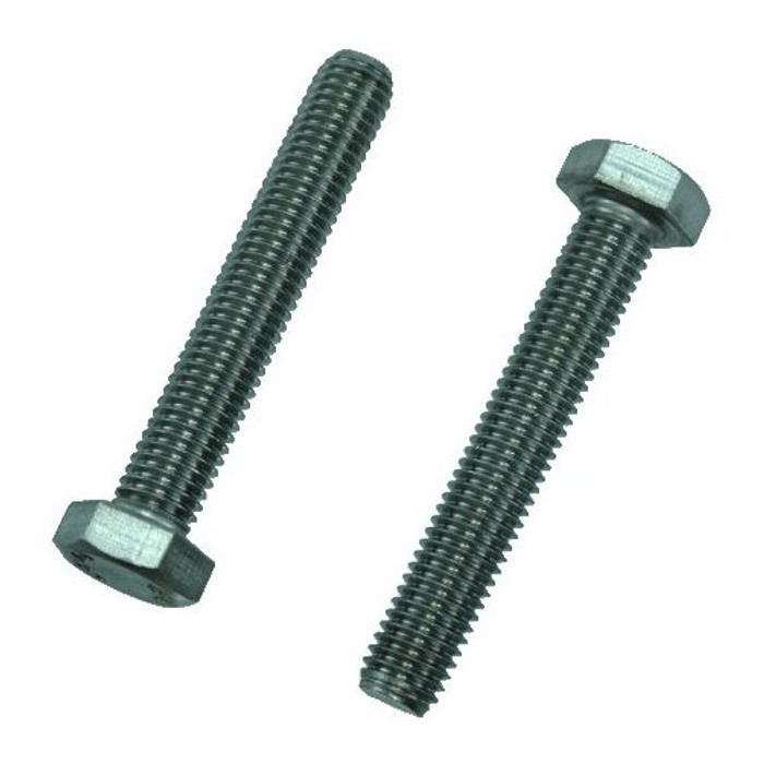 6 mm X 1.00-Pitch X 12 mm Stainless Steel Metric Hex Head Bolts (Pack of 12)